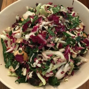 Gluten-free salad from Cart Driver